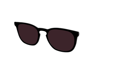 The Black with Water Lens - Angle Top Thumbnail - Pair Eyewear