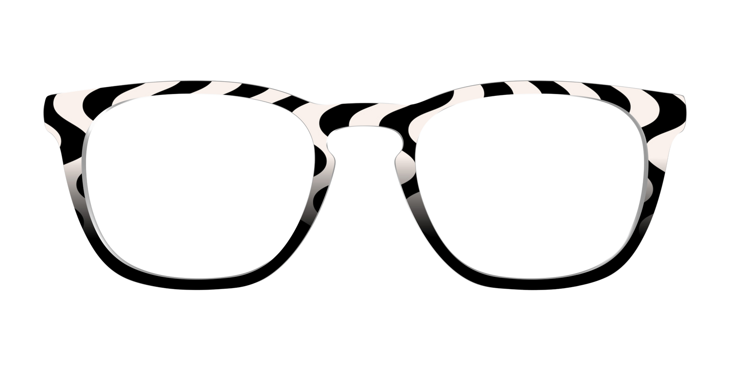 The Bold Waves - Front Top Image - Pair Eyewear