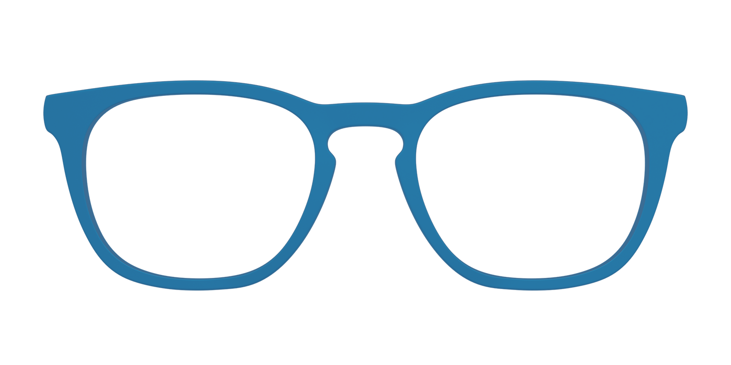 The Bondi Blue - Front Top Image - Pair Eyewear
