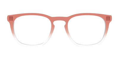 The Burnt Orange Gradient Crystal - Front Top Thumbnail - Pair Eyewear