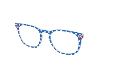 The Captain America Stars - Angle Top Thumbnail - Pair Eyewear