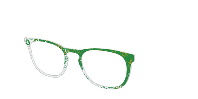 Celtics Splatter - Angle Top Thumbnail - Pair Eyewear