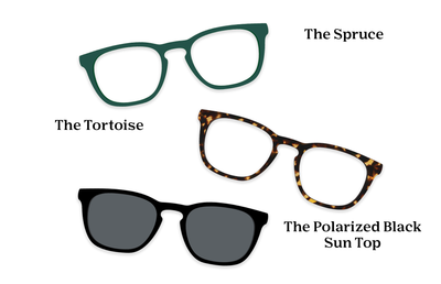 The Twain - Lensless - Pairing Set - Pair Eyewear