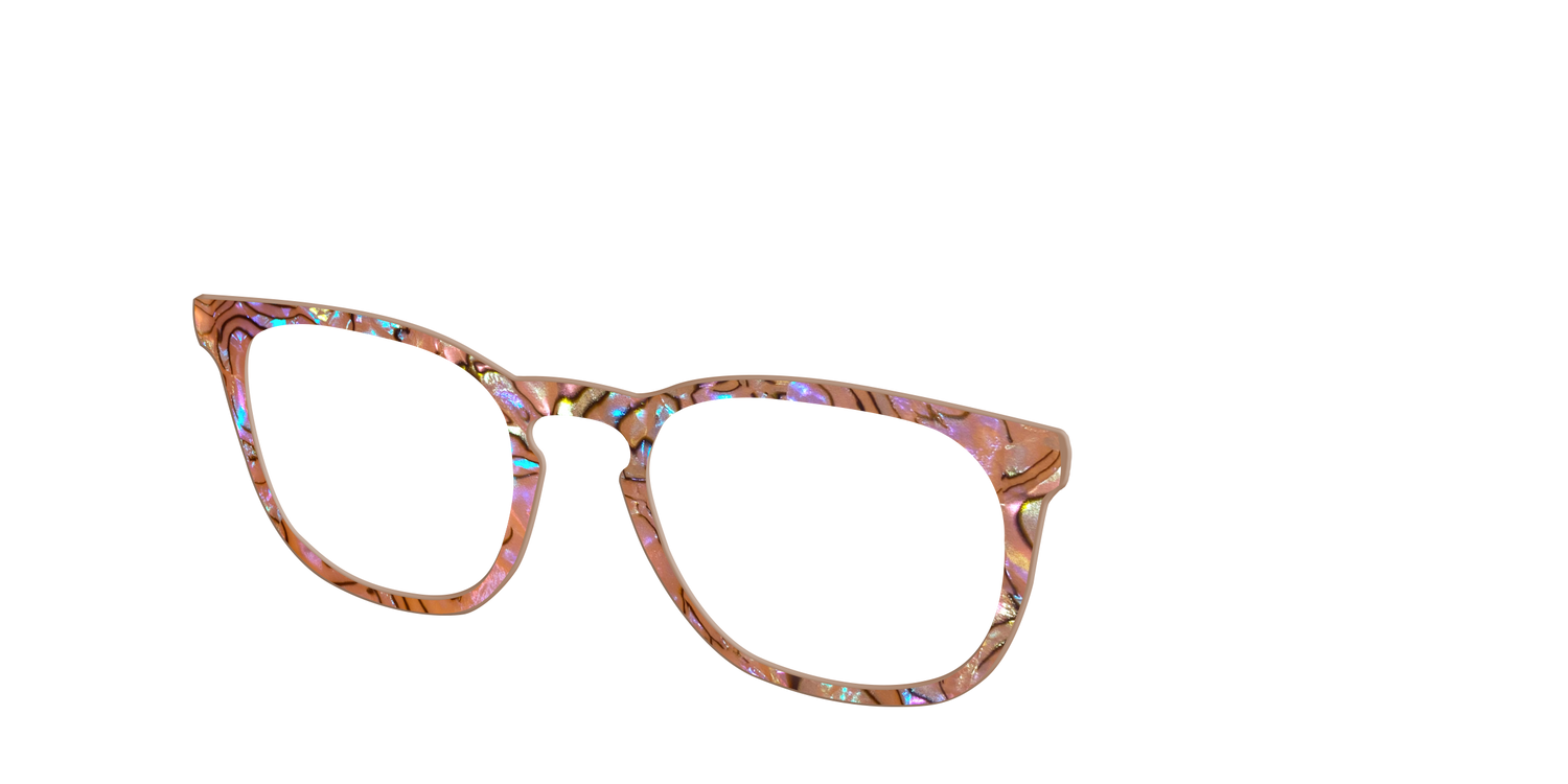 The Desert Isle Pearl Marble - Angle Top Image - Pair Eyewear