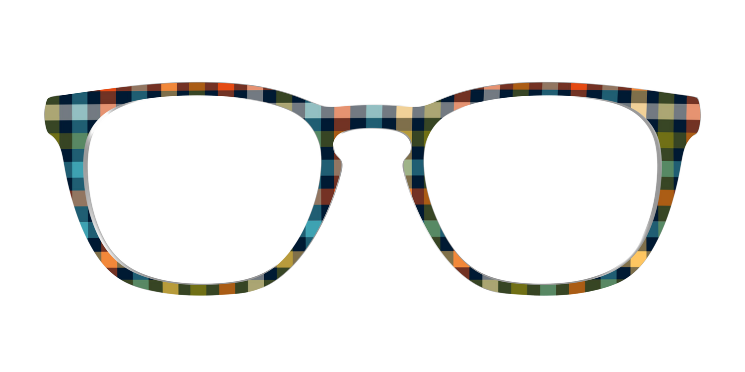 The Dockside Gingham - Front Top Image - Pair Eyewear