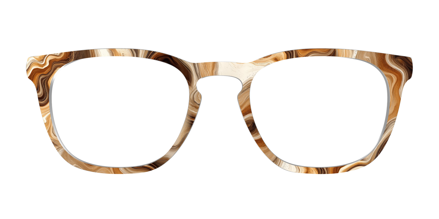 The Espresso Marble - Front Top Image - Pair Eyewear
