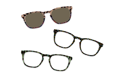 The Black Buffalo Check with Glitter