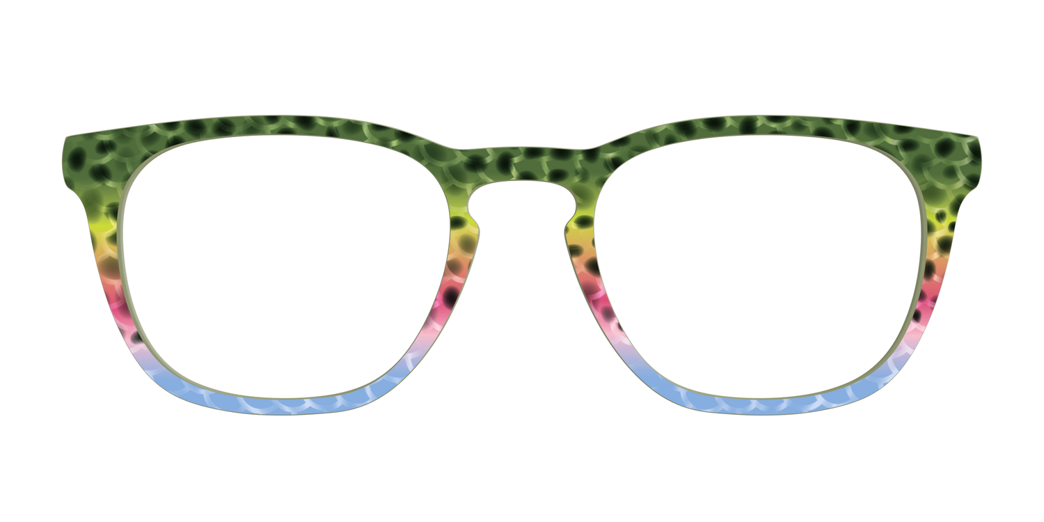 The Freshwater Trout Scales - Front Top Image - Pair Eyewear