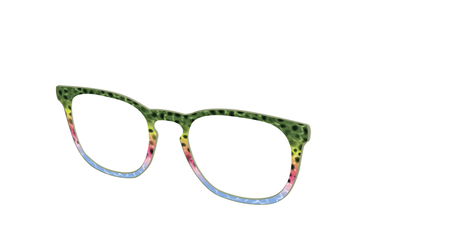 The Freshwater Trout Scales - Angle Top Image - Pair Eyewear