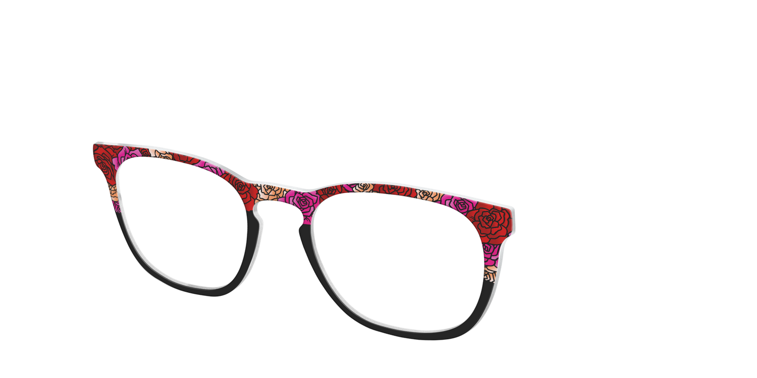 The Frida Flower Crown - Angle Top Image - Pair Eyewear