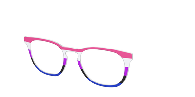 The Genderfluid Flag - Angle Top Thumbnail - Pair Eyewear