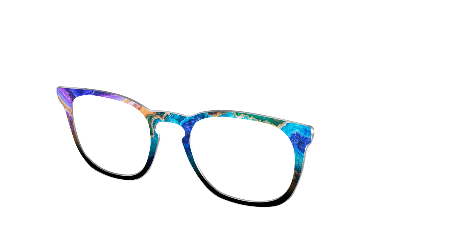 The Genius Geode - Angle Top Image - Pair Eyewear