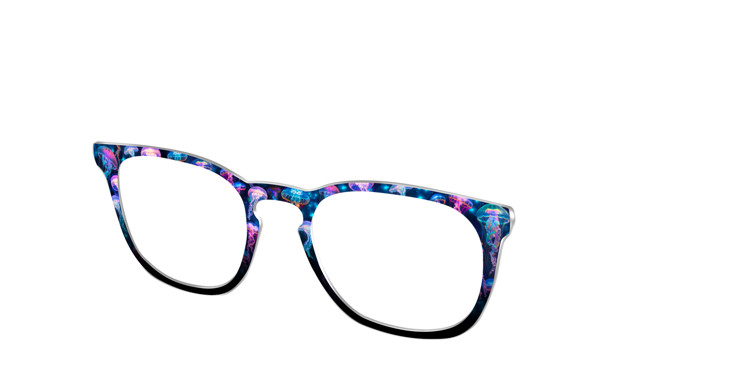 The Gleaming Jellyfish - Angle Top Image - Pair Eyewear