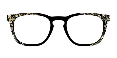 The Gold Foil Vines - Front Top Thumbnail - Pair Eyewear