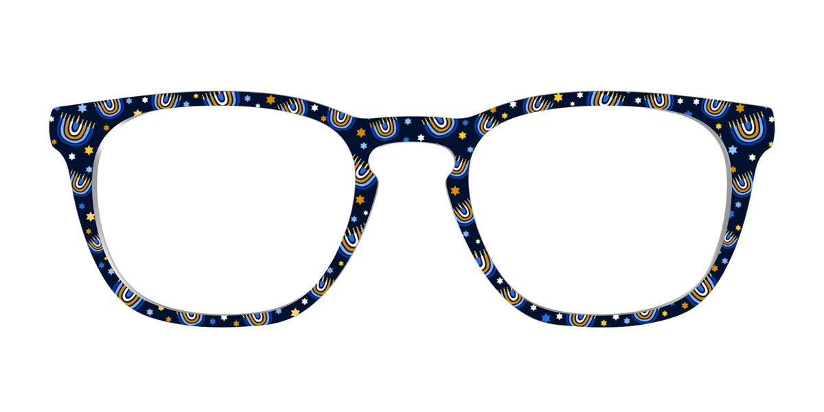 The Hanukkah Menorahs - Front Top Image - Pair Eyewear