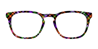 The Hexed Plaid - Front Top Thumbnail - Pair Eyewear