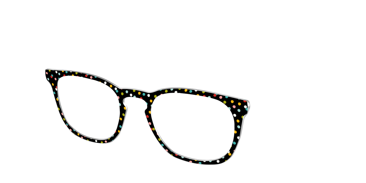 The Holiday Dots - Angle Top Image - Pair Eyewear