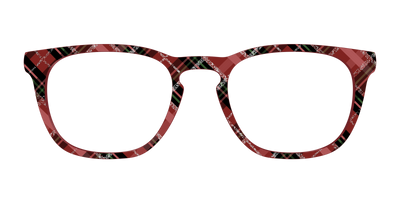The Holly Plaid with Glitter - Front Top Thumbnail - Pair Eyewear