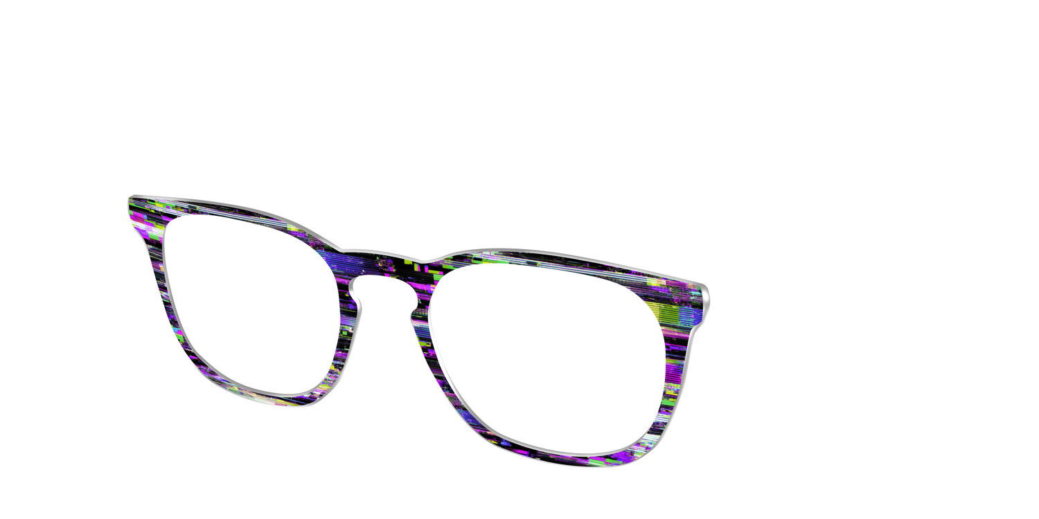 The Horror Film Glitch - Angle Top Image - Pair Eyewear