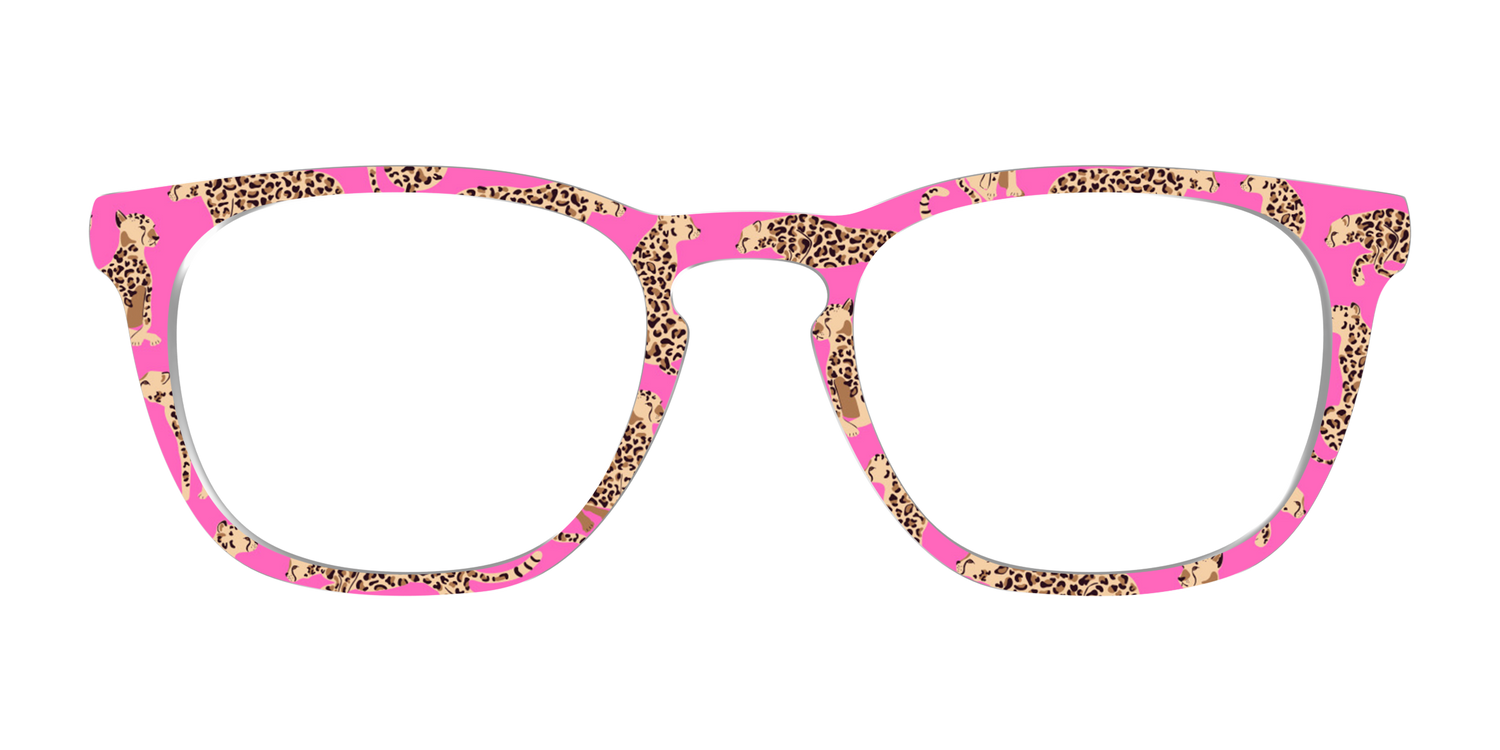 The Hot Pink Cheetahs - Front Top Image - Pair Eyewear