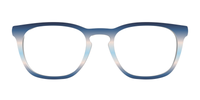 The Hydrangea Haze Gradient - Front Top Thumbnail - Pair Eyewear