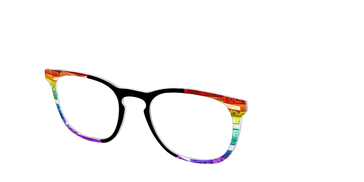 The Library Books - Angle Top Image - Pair Eyewear