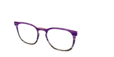 The Lilac Gradient Horn - Angle Top Thumbnail - Pair Eyewear