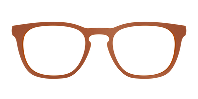The Matte Sienna - Front Top Thumbnail - Pair Eyewear