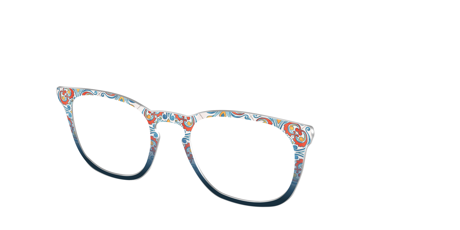 The Mediterranean Tile - Angle Top Image - Pair Eyewear