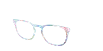 The Mermaid Bokeh with Bubble Glitter - Angle Top Thumbnail - Pair Eyewear