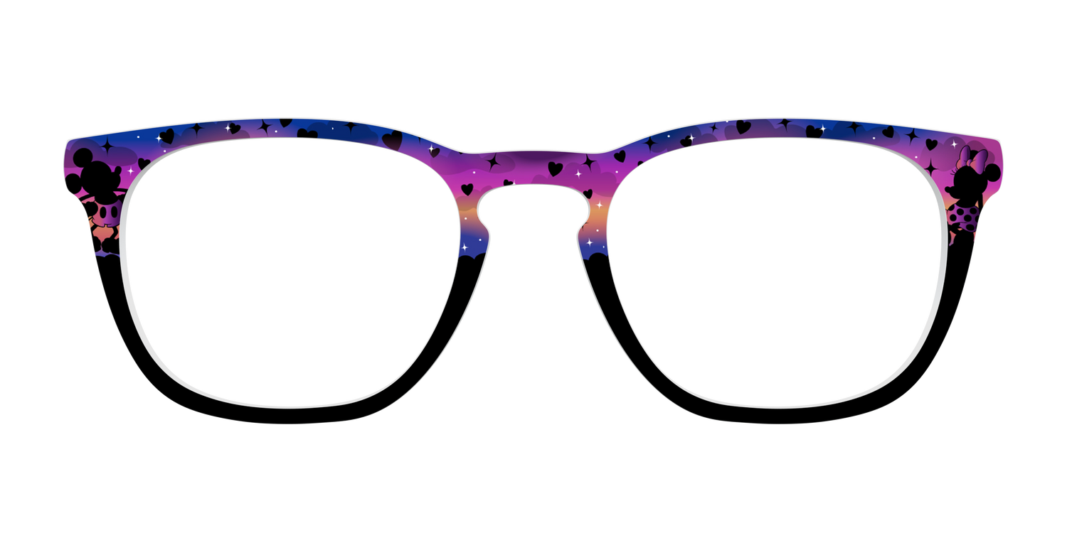 The Mickey & Minnie Shadow Play - Front Top Image - Pair Eyewear