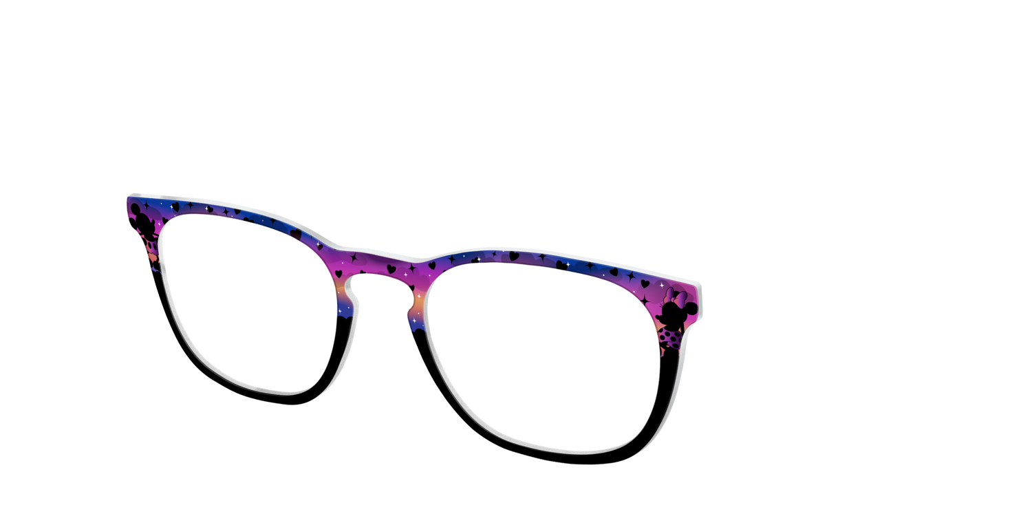 The Mickey & Minnie Shadow Play - Angle Top Image - Pair Eyewear