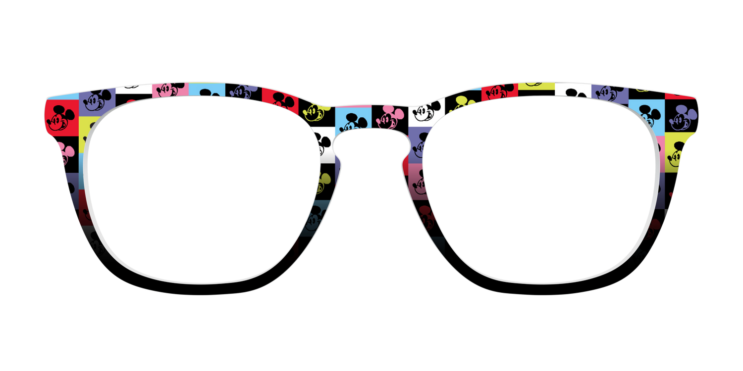 The Mickey Check - Front Top Image - Pair Eyewear