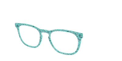 The Mint Sparkle - Angle Top Thumbnail - Pair Eyewear