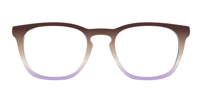 The Mocha to Light Lavender Gradient - Front Top Thumbnail - Pair Eyewear