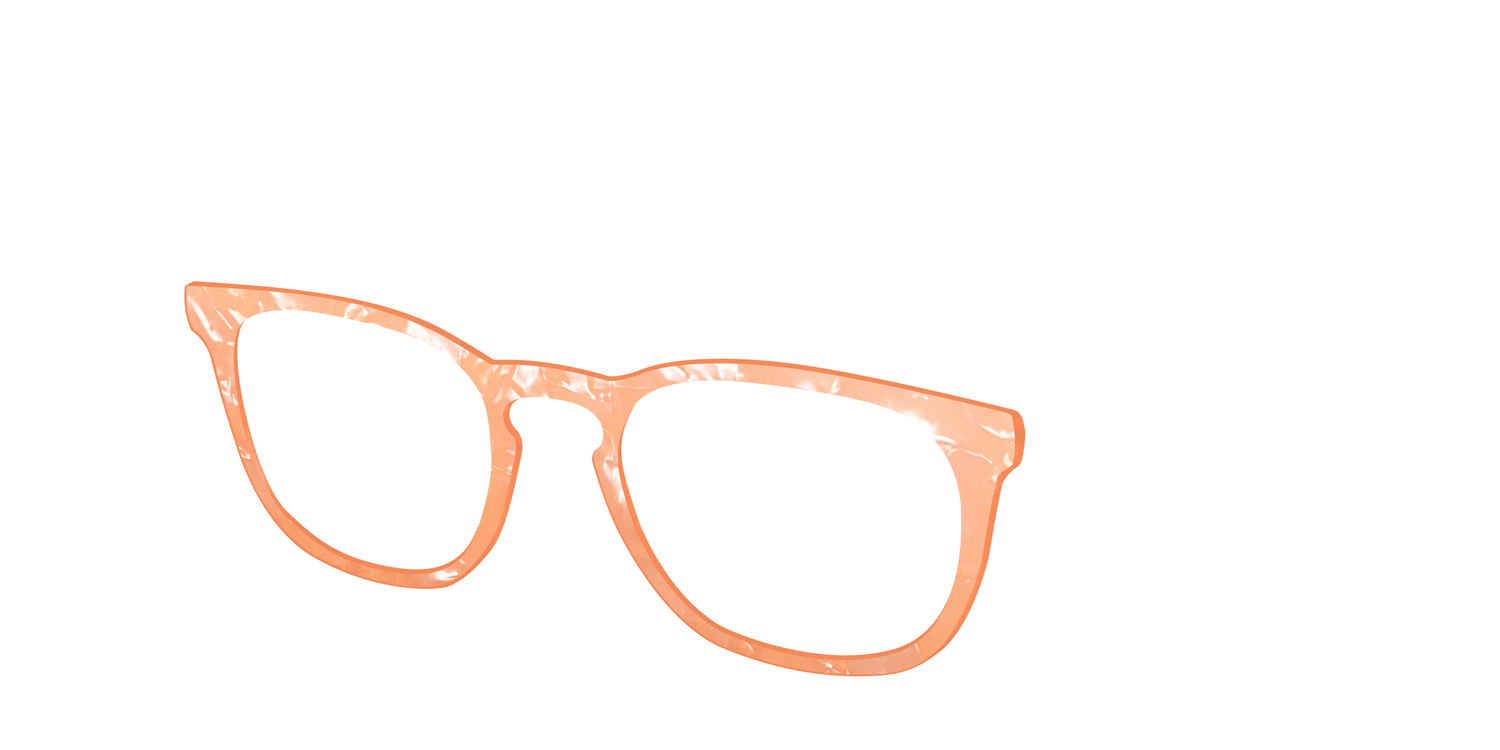 The Morganite Pearl Marble - Angle Top Image - Pair Eyewear