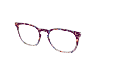 The Mulberry Floral Dip-Dye - Angle Top Thumbnail - Pair Eyewear