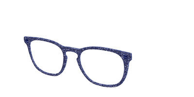 The Navy Sparkle - Angle Top Thumbnail - Pair Eyewear