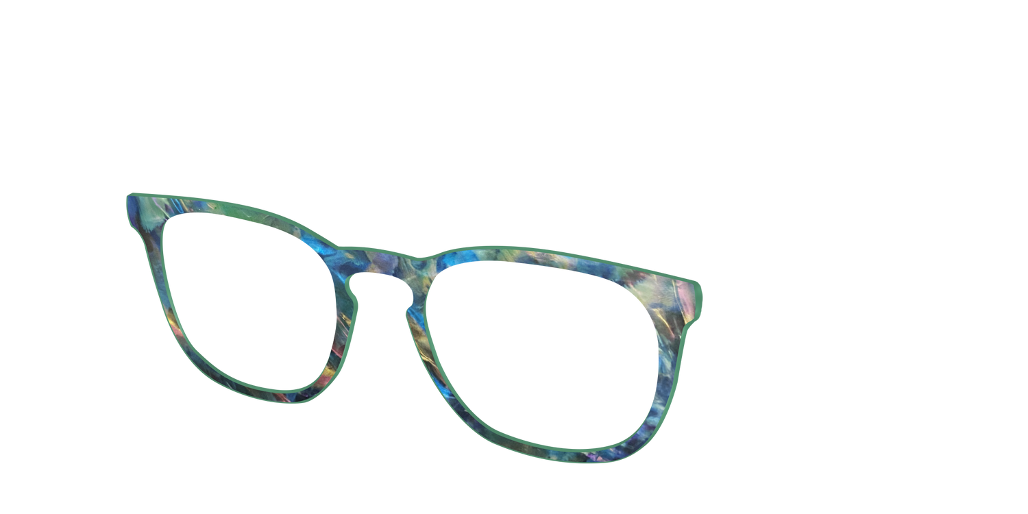 The Neptune Pearl - Angle Top Image - Pair Eyewear