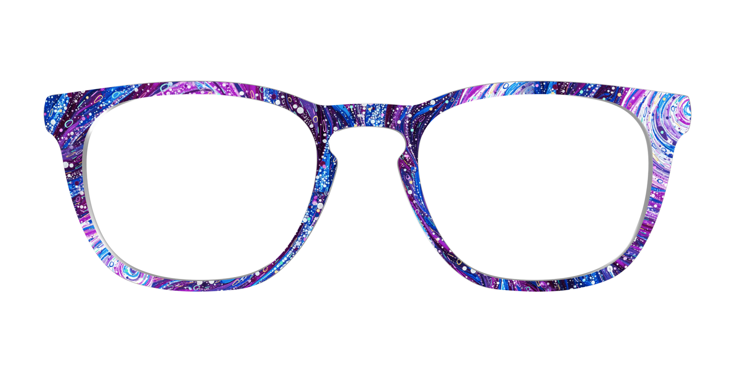The Orchid Kaleidoscope - Front Top Image - Pair Eyewear