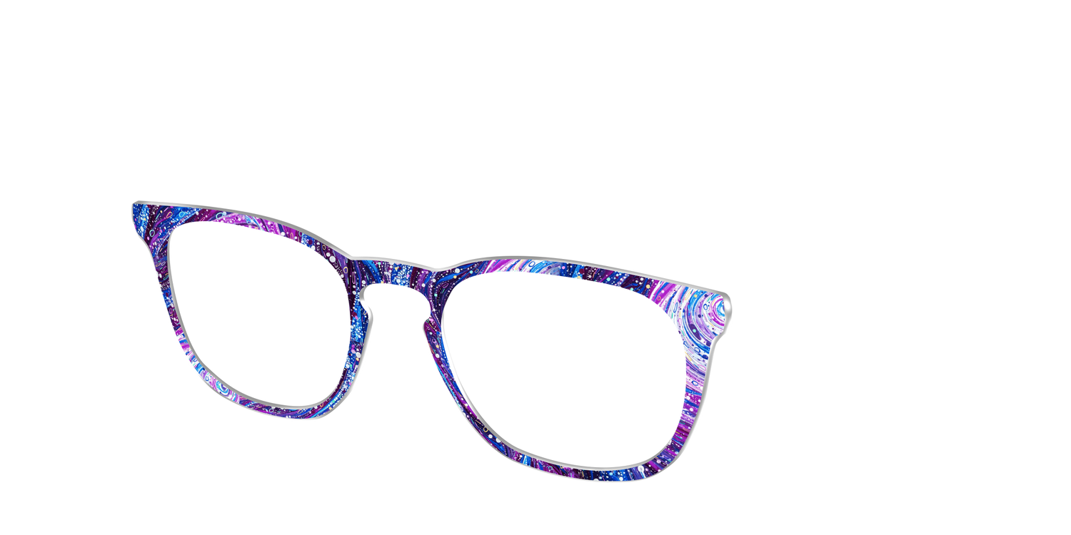 The Orchid Kaleidoscope - Angle Top Image - Pair Eyewear