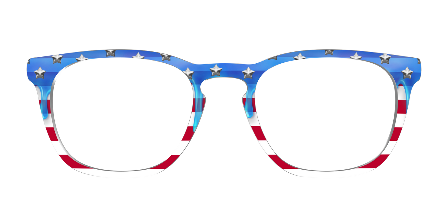 The Patriotic Slime - Front Top Image - Pair Eyewear