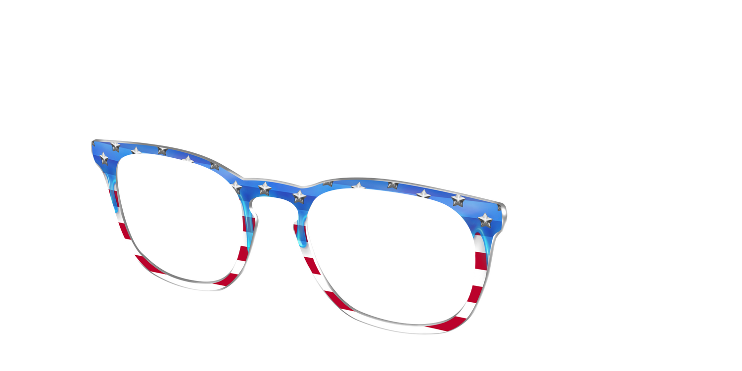 The Patriotic Slime - Angle Top Image - Pair Eyewear