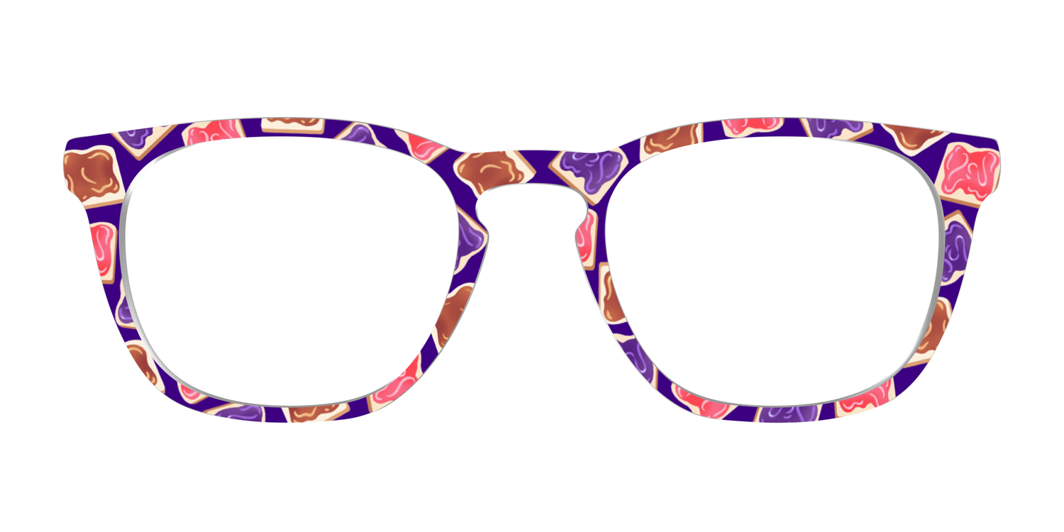 The PB & J - Front Top Image - Pair Eyewear