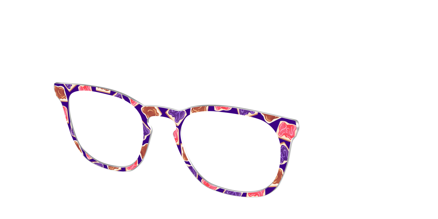 The PB & J - Angle Top Image - Pair Eyewear