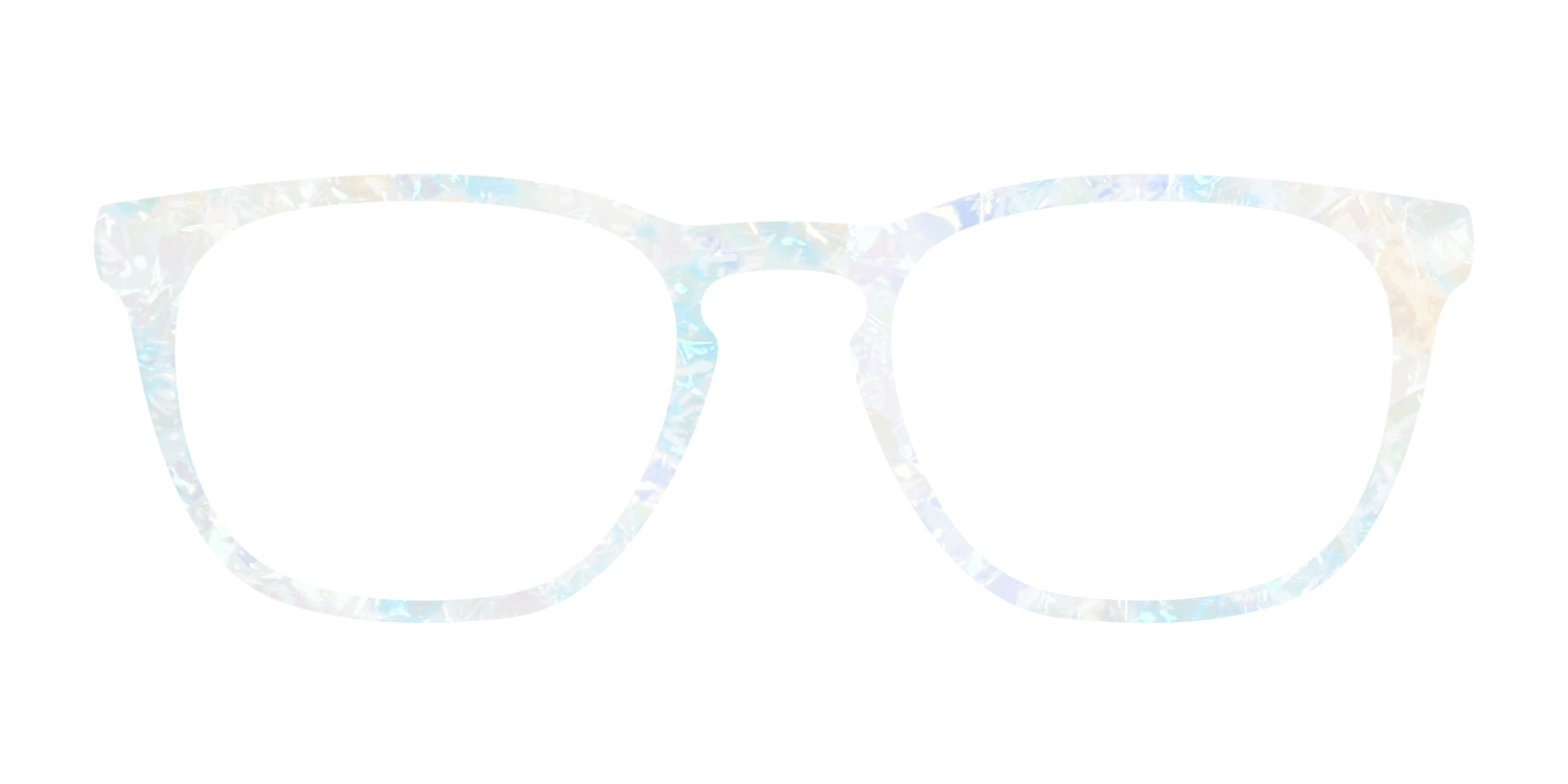 The Pearlescent Opal - Front Top Image - Pair Eyewear