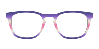 The Petunia Haze Gradient - Front Top Thumbnail - Pair Eyewear