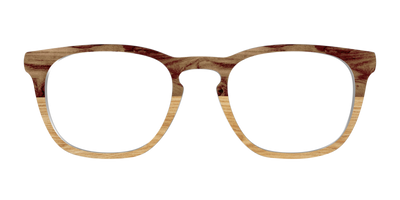 The Pirate Plank Wood Split - Front Top Thumbnail - Pair Eyewear