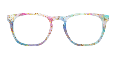 The Pixie Bokeh with Gold Flakes - Front Top Thumbnail - Pair Eyewear
