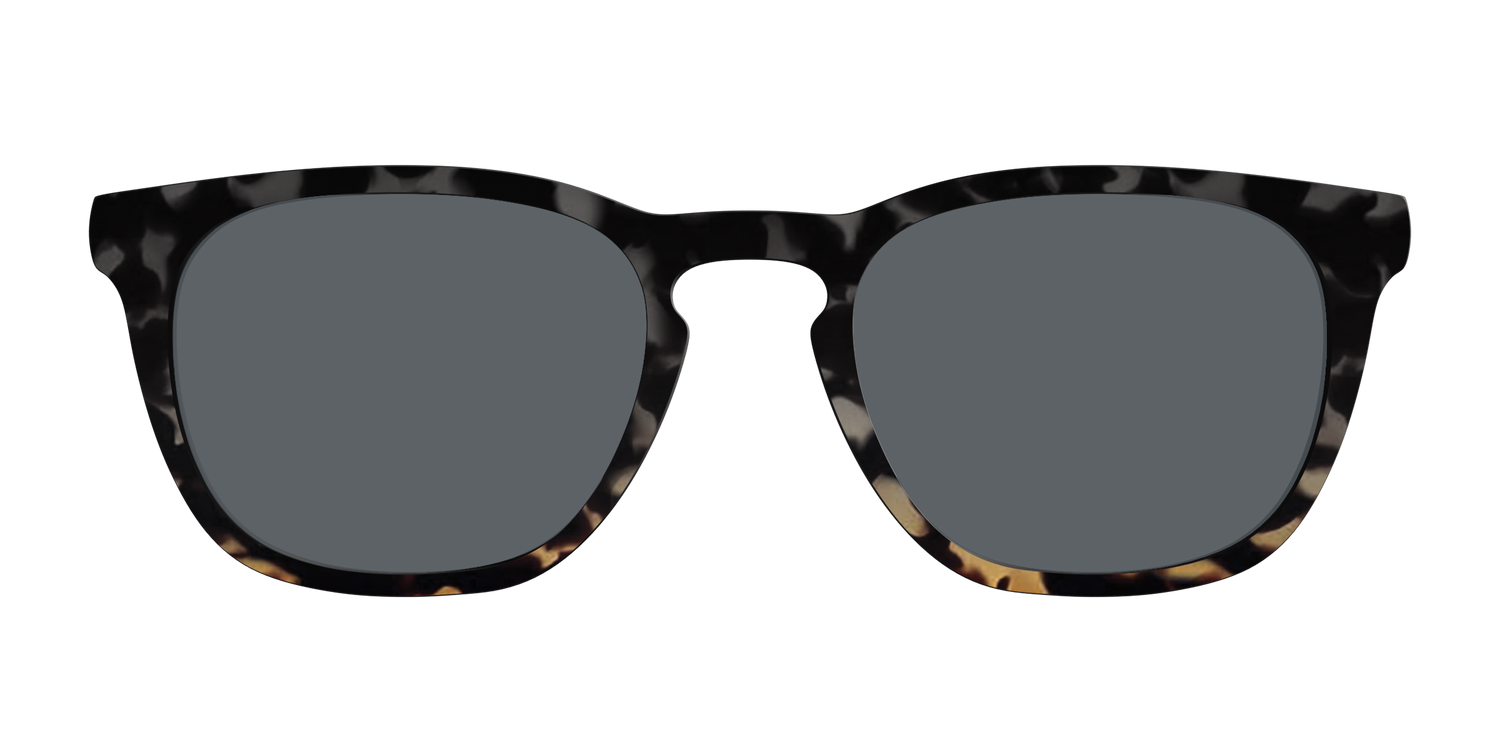 The Polarized Shadow Tortoise Sun Top - Front Top Image - Pair Eyewear